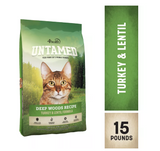 4health Untamed 9319 Deep Woods Grain-Free Turkey & Lentils 15 lb. Dry Cat Food