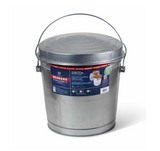 Behrens 6110 Galvanized Steel Locking Lid Storage Can with Lid, 10 gal.