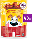 Purina Beggin' Thick Cut Hickory Smoke Bacon Flavor Strips Dog Treats, 40 oz