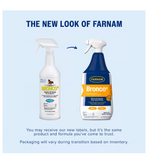 Farnam 100551186 Bronco E Equine Fly Spray Plus Citronella Scent, 1 qt.