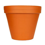 Border Concepts 800110 Frost-Resistant Terra Cotta Red Planter Pot, 6 in.