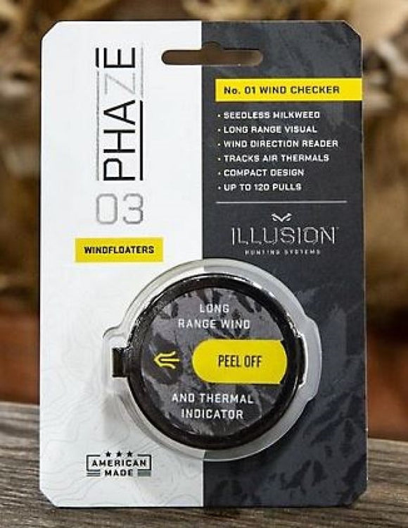 Illusion Outdoors 621 Wind/Thermal Indicators PhaZe 3 Windfloater Black