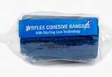 SyrFlex TA3400BL-E - Cohesive Bandage, 4 in, Blue