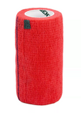 SyrFlex TA3400RED-E Cohesive Bandage, 4 in, Red