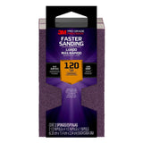 Pro Grade Precision 2-1/2in. x 4-1/2 in. x 1 in. 120 Grit Fine Sanding Block Sponge