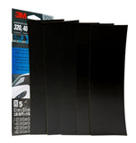 3M PN03024 Assorted Grits Wet-or-dry Sandpaper 3-2/3 in. x 9 in., 5-Pack