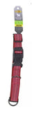 Retriever 36932 Q BLU18 Adjustable Reflective Woven Dog Collar, Pink 1 x 18-26"