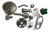 Moen 82611SRN Brecklyn Spot Resist Brushed Nickel Posi-Temp® Tub/Shower w/ Magnetix™ Technology