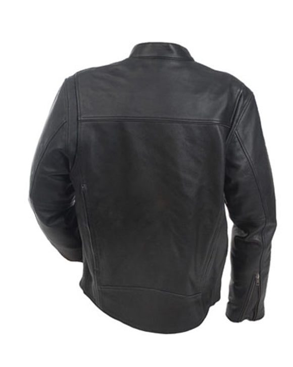 Mossi 20-218-8 Womens Premium Leather Black Jacket - Size 8