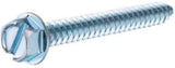 Hillman 41040 Slotted Hex Washer Head Sheet Metal Screw #14 x 1 inch