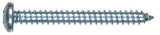 Hillman 41060 Pan Head Phillips Sheet Metal Screw #8 x 3/4 in. 100-Pack