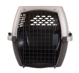 Retriever 28" x 20.5" x 21.5" Gray Pet Carrier Small/Medium for Dogs 25 to 30lbs