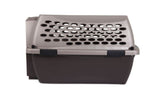 Retriever 28" x 20.5" x 21.5" Gray Pet Carrier Small/Medium for Dogs 25 to 30lbs