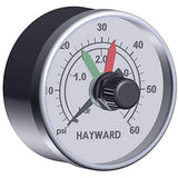 Hayward ECX2712B1 Boxed Pressure Gauge with Dial for Filter