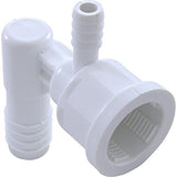 Pentair 46927200 Euro 0.38" x 0.75" Spa Jet Elbow Body