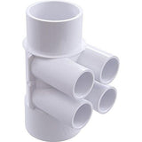 Waterway 672-4200 2" Slip x 2" SPG 4 Port Manifold Fitting