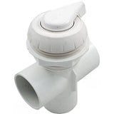 Waterway 600-3060 2" Notched Top Mount Diverter Valve - White