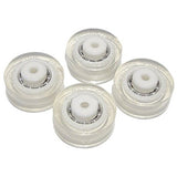 Pentair Rainbow R201558 Ball Bearing Vacuum Wheel and Race Assembly - Set of 4