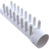 Pentair 53015500 1.5" Slip x 1.5" Spigot 16-Port Manifold
