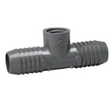 Lasco Fittings 1402-015 1.5" Inserts Combination Tee Insert x Insert x FPT Gray