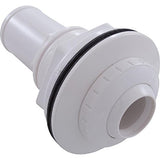 Waterway 550-9340 1.5" Barb 3.5" FD 1" Orifice Eyeball Fitting - White