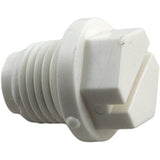 Praher E-15-S1 1.5" x 2" Top/Side Mount Valves Plug - White