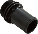 Waterway 417-6141 Hose Adapter 1-1/2"mpt x 1-1/2"hose Male Smooth Black
