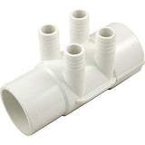 Waterway 672-7140 Spa Manifold 2" x 2" Spigot x (4) 3/4"RB