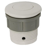 Waterway 650-3000 1.5-Inch Hole Sie 2-Inch FD Air Button Flush - White