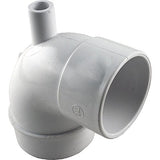 Waterway 642-3700V 2" Slip x 2.5"Spigot Vacuum Break 90-Degree Elbow