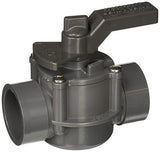 Jandy 3407 Pool Diverter Valve, 1.5"to2" SPG Position Seal, 2-Port, Space Saver