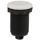 Tecmark MPT-01010-3428 1.25-Inch Hole Size 1.62-Inch FD Air Button - White