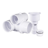Custom 25580-290-000 2" Spa Master Insider Gunite Jet Body 25580290000 - White