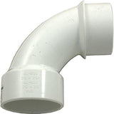 Waterway 411-9120 PVC Pipe Fitting 90 Degree 2" Street Sweep Elbow
