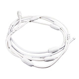 Custom 25563-040-000 30' Complete Hose Kit without Valve - White