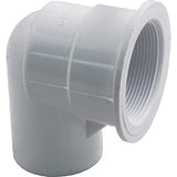 Waterway 642-4120 1.5" Slip x 2" FPT 90 deg Elbow