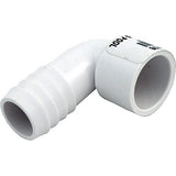 HydroAir 30-2671 0.75" Barb x 0.5" Slip Ozone II Spa Jet Barb Ell