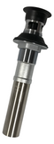 Kohler K-RH1464524-BL Premium Clicker Drain with Overflow, Matte Black