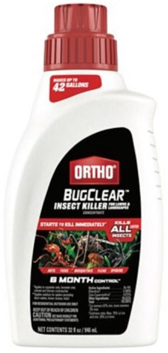 Ortho 448705 Home Defense Insect Killer Lawn & Landscape Concentrate 32oz Tick