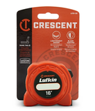 Crescent L616-02 Visible Case Power Tape Measure with Name Tag, 3/4" X 16 ft.