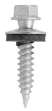 Hillman 48566 #10 x 1-1/2 in. Hex Washer Head Screw with Neoprene Washer - 1 lb.