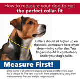 Retriever 36912 Q PKF20 Reflective Stitch Dog Collar, 1 x 14-20 in. Orange