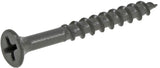 Hillman 48382 Exterior Wood Screws #8 x 1-5/8 inch 1 lb. Gray