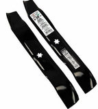 MTD 490-110-M114 38" Lawn Mower Steel Mulching Blade Set for MTD, 2 Pack