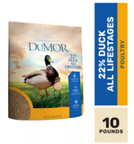 DuMOR 1030970 Poultry Supplies 22% Crumbled Duck Feed, 10 lb. Bag