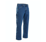 Blue Mountain FMB-1503 Men's Relaxed Fit Denim Utility Jeans/Medium Wash/S34x32
