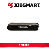 JobSmart JS202435 6-Piece Folding SAE Nut Driver Set Hex Key Style Chrome