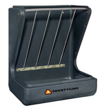 Countyline 78110147 Galvanized Steel Poly Wall Stall Hay and Grain Feeder - view 2