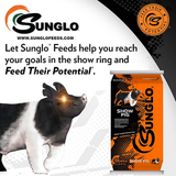 Sunglo 98320 Show Pig Complete Pellet Feed, All Life Stages, 50 lbs.