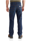 Carhartt 102808-498 Men's Relaxed Fit Rugged Flex Denim Dungaree/Superior/S42X30